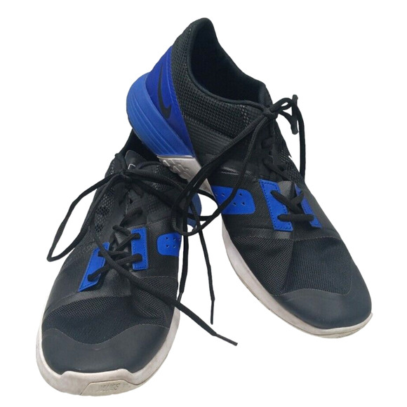 Nike FS Lite TR Trainer Men's Size 12 Black Blue Training Lightweight 807113-005 - Picture 2 of 11